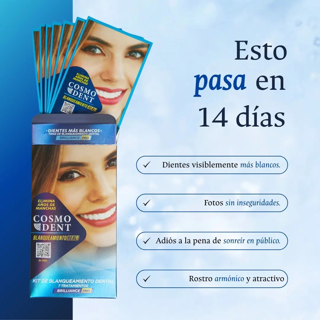 CosmoDent - Tiras blanqueadoras