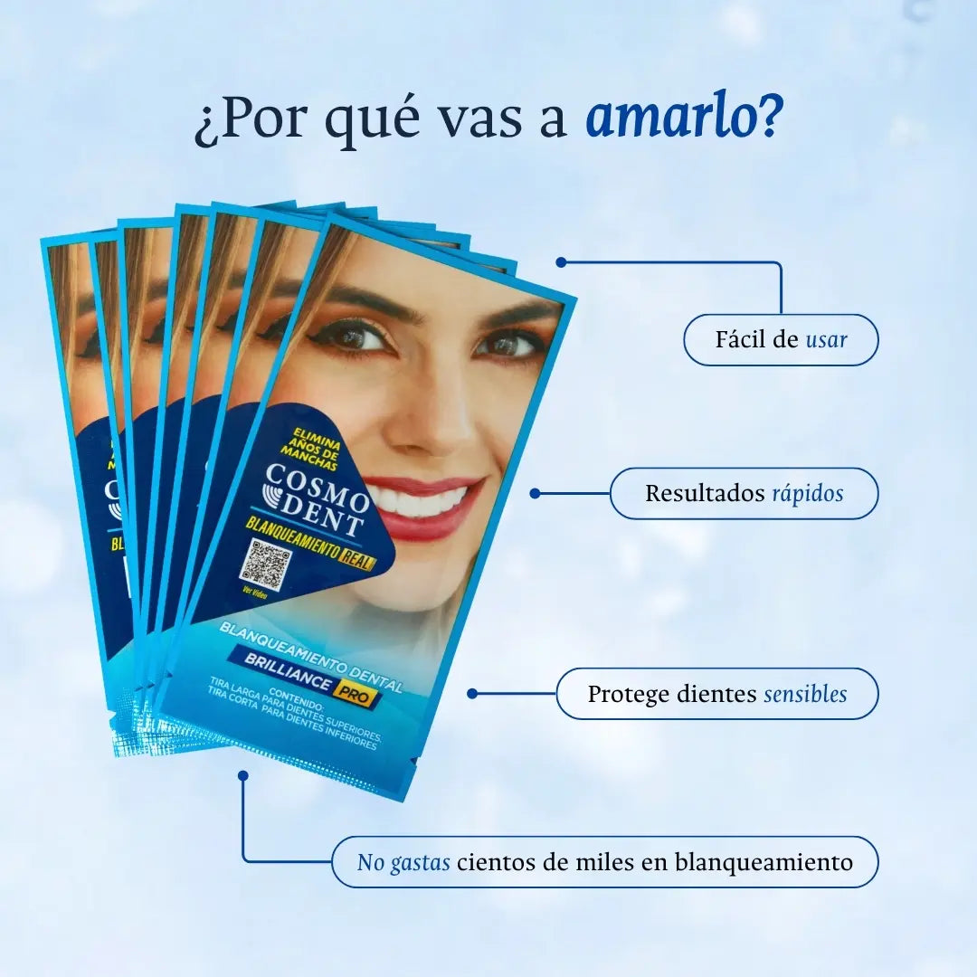 CosmoDent - Tiras blanqueadoras